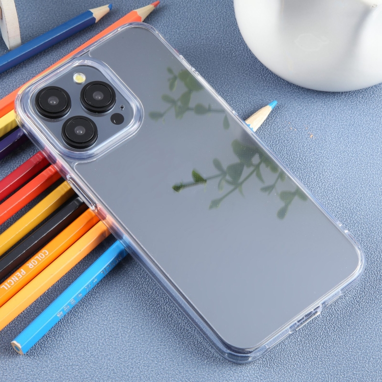 For iPhone 15 Pro DFANS DESIGN Shockproof Phone Case(Transparent) For iPhone 15 Pro DFANS DESIGN Shockproof Phone Case(Transparent)