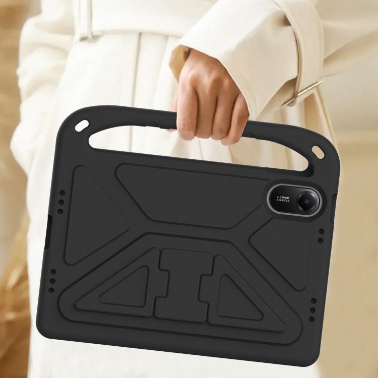 For Xiaomi Redmi Pad 2 Handle EVA Shockproof Tablet Case with Holder(Black)