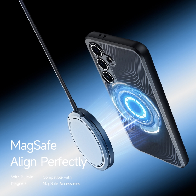 For Samsung Galaxy S24 FE 5G DUX DUCIS Aimo Mag Series TPU + PC MagSafe Frosted Feel Phone Case(Black) For Samsung Galaxy S24 FE 5G DUX DUCIS Aimo Mag Series TPU + PC MagSafe Frosted Feel Phone Case(Black)