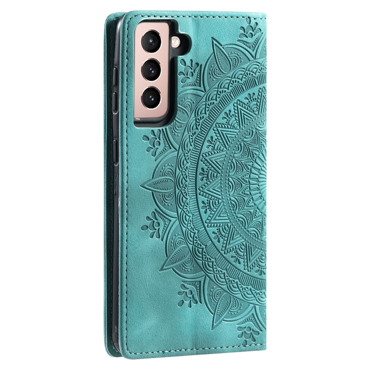 For Samsung Galaxy S23+ 5G Totem Embossed Magnetic Leather Phone Case(Green) For Samsung Galaxy S23+ 5G Totem Embossed Magnetic Leather Phone Case(Green)