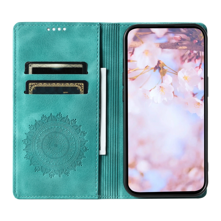 For Samsung Galaxy S23+ 5G Totem Embossed Magnetic Leather Phone Case(Green) For Samsung Galaxy S23+ 5G Totem Embossed Magnetic Leather Phone Case(Green)
