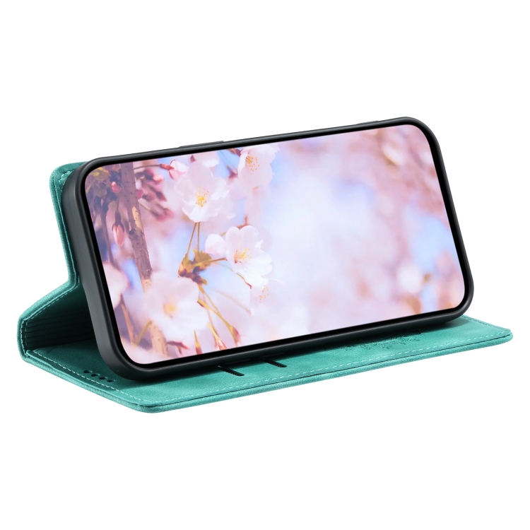 For Samsung Galaxy S23+ 5G Totem Embossed Magnetic Leather Phone Case(Green) For Samsung Galaxy S23+ 5G Totem Embossed Magnetic Leather Phone Case(Green)