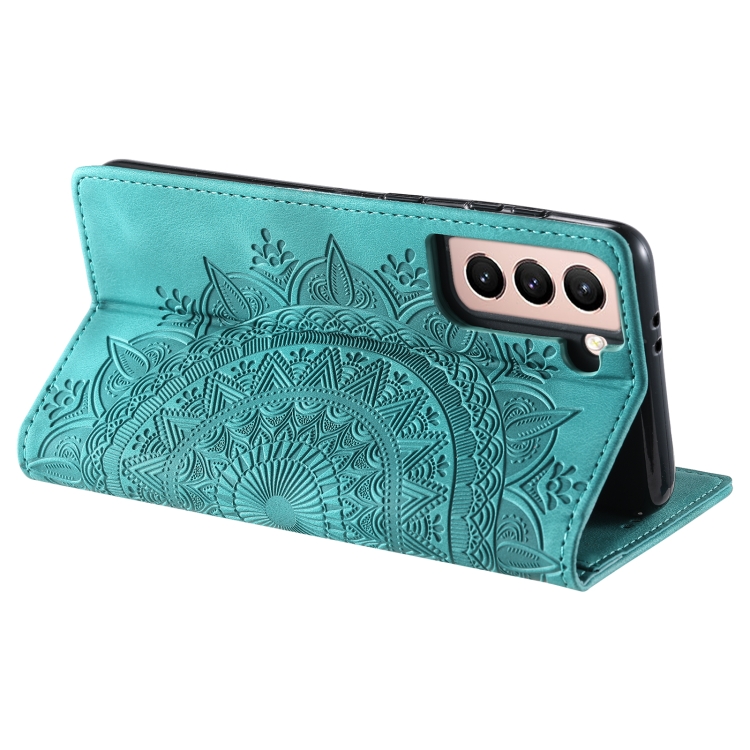 For Samsung Galaxy S23+ 5G Totem Embossed Magnetic Leather Phone Case(Green) For Samsung Galaxy S23+ 5G Totem Embossed Magnetic Leather Phone Case(Green)