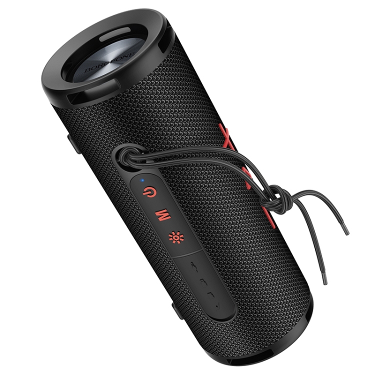 BOROFONE BR31 Gamble Sports TWS Bluetooth 5.3 Speaker Support TF Card / FM(Red) BOROFONE BR31 Gamble Sports TWS Bluetooth 5.3 Speaker Support TF Card / FM(Red)