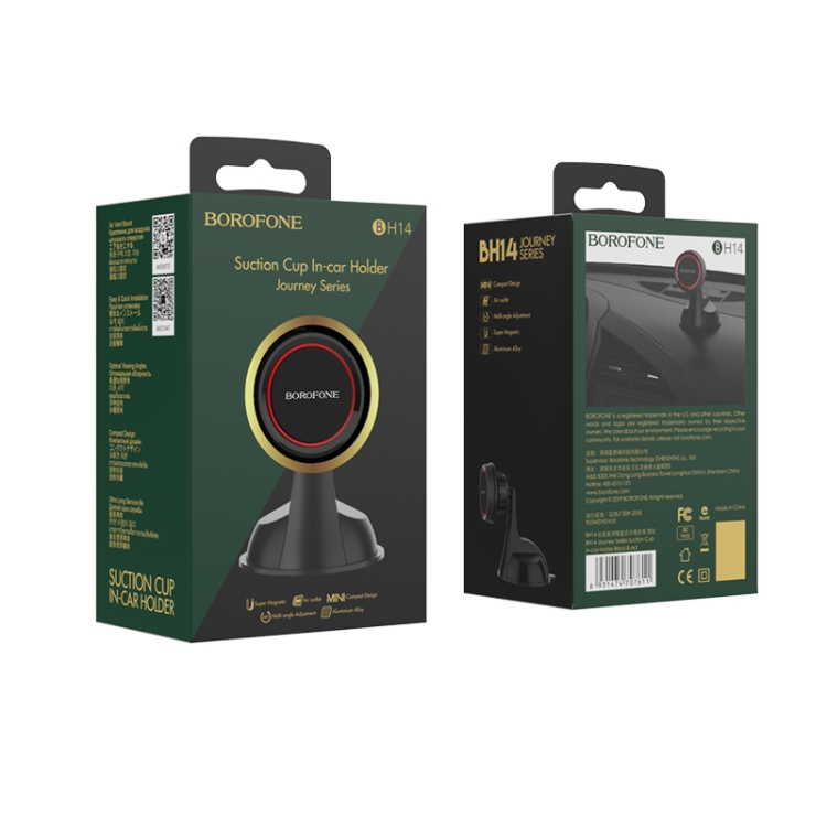 Borofone BH14 Journey Series Suction Cup Car Phone Bracket