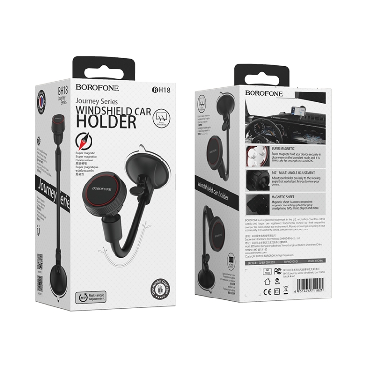 Borofone BH18 Journey Series Windshield Car Phone Bracket Borofone BH18 Journey Series Windshield Car Phone Bracket