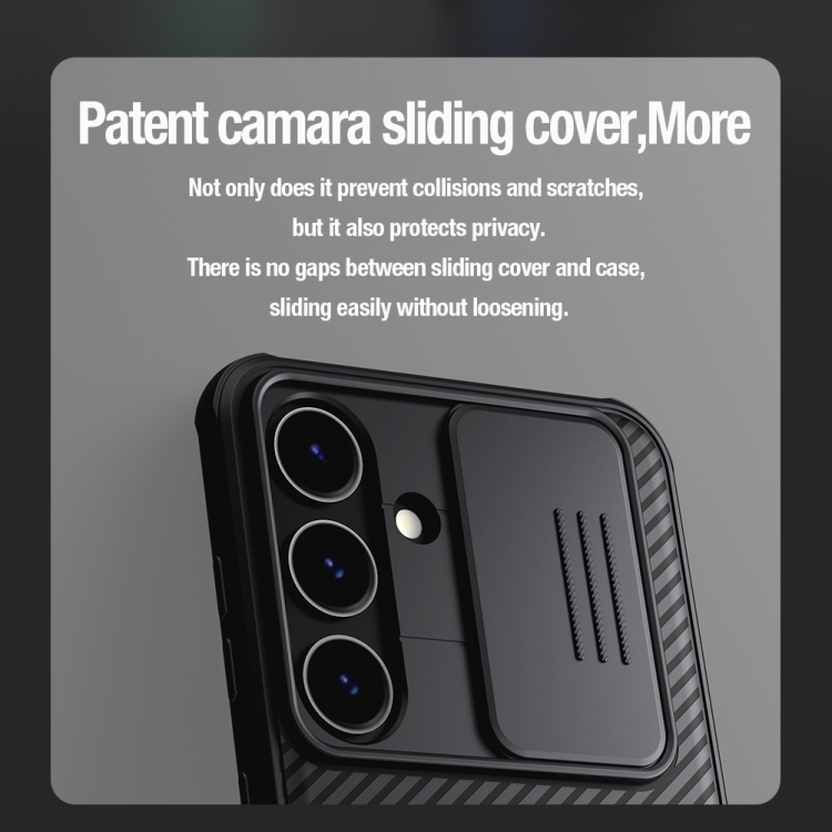 For Samsung Galaxy S24 5G NILLKIN Black Mirror Pro Series Camshield PC Phone Case(Black) For Samsung Galaxy S24 5G NILLKIN Black Mirror Pro Series Camshield PC Phone Case(Black)