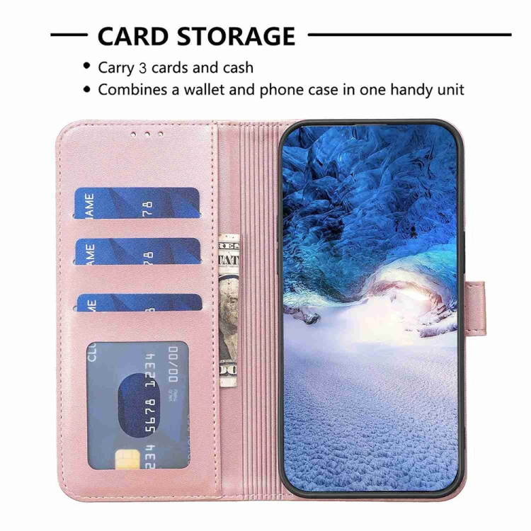 For Samsung Galaxy S22 5G Four-leaf Embossed Leather Phone Case(Pink) For Samsung Galaxy S22 5G Four-leaf Embossed Leather Phone Case(Pink)