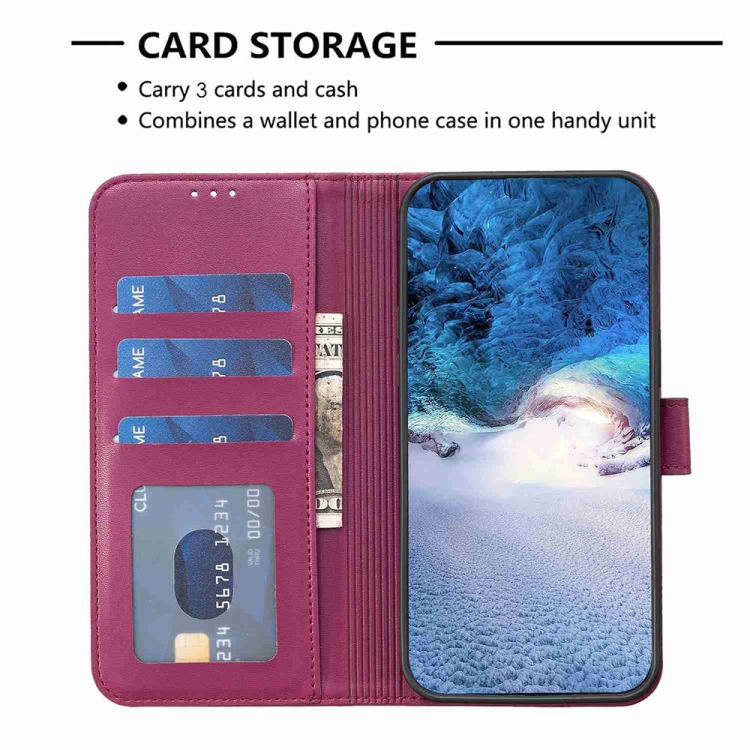 For Samsung Galaxy S22+ 5G Four-leaf Embossed Leather Phone Case(Rose Red) For Samsung Galaxy S22+ 5G Four-leaf Embossed Leather Phone Case(Rose Red)