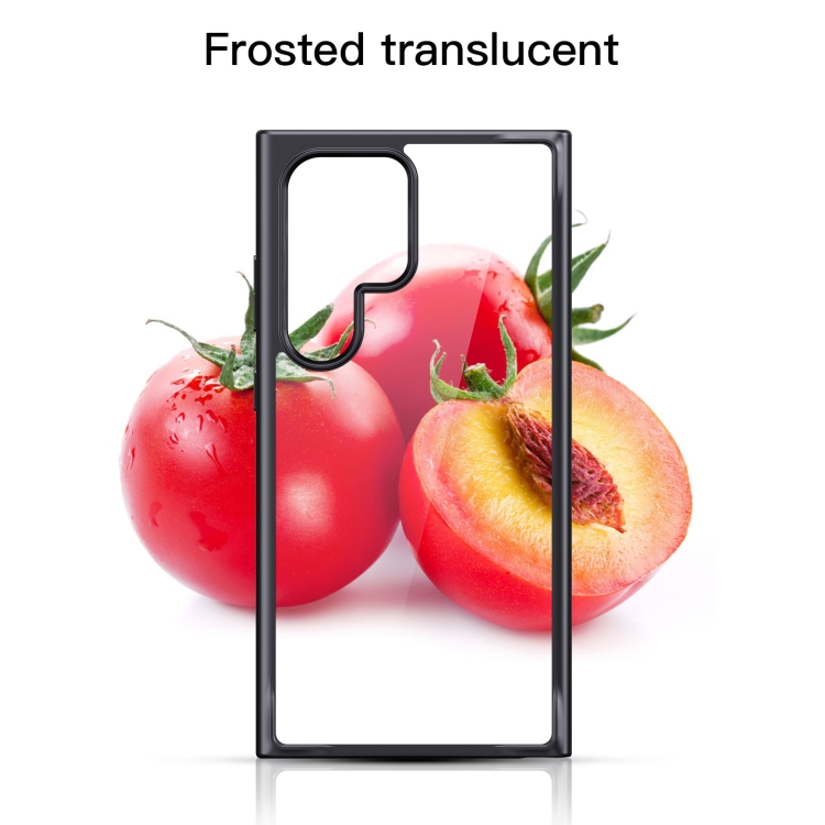 For Samsung Galaxy S24 Ultra 5G Ming Shield Hybrid Frosted Transparent PC + TPU Scratchproof Phone Case(Black) For Samsung Galaxy S24 Ultra 5G Ming Shield Hybrid Frosted Transparent PC + TPU Scratchproof Phone Case(Black)