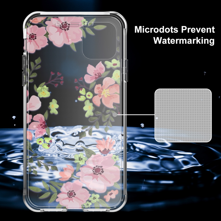 For iPhone 11 C Style Pattern PC + TPU + PET Screen Protection IMD Craft Case(Floral) For iPhone 11 C Style Pattern PC + TPU + PET Screen Protection IMD Craft Case(Floral)