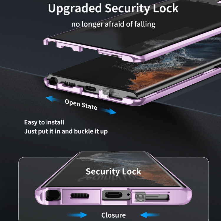 Displayschutzfolie für Samsung Galaxy S24 Ultra HD Hartglas