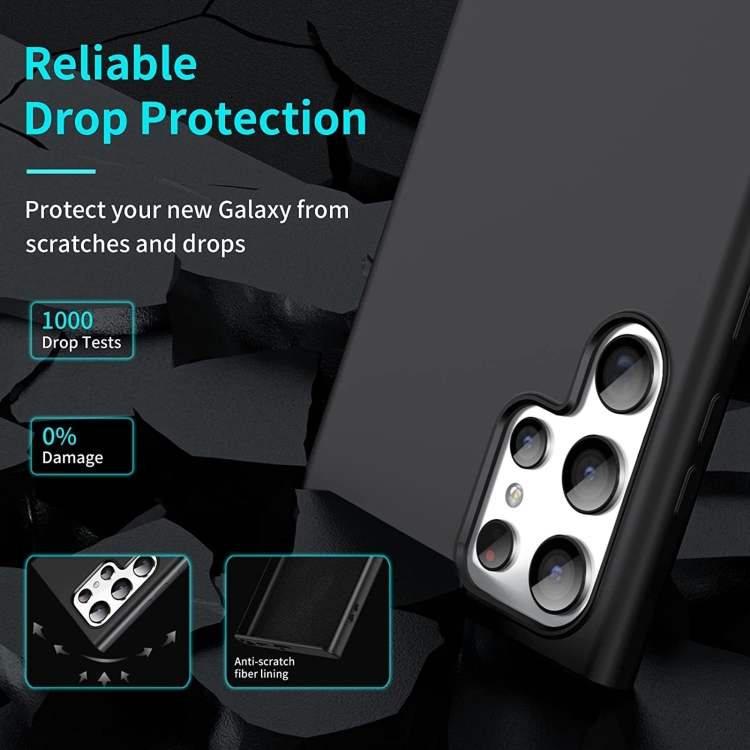 For Samsung Galaxy S24 Ultra 5G MagSafe Magnetic Liquid Silicone Phone Case(Black) For Samsung Galaxy S24 Ultra 5G MagSafe Magnetic Liquid Silicone Phone Case(Black)