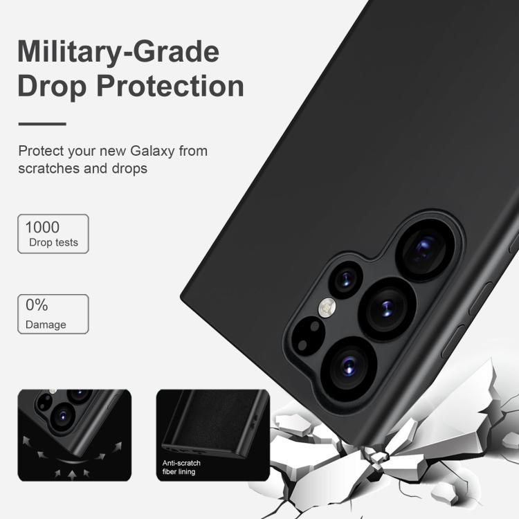 For Samsung Galaxy S25 Ultra 5G MagSafe Magnetic Liquid Silicone Phone Case(Black) For Samsung Galaxy S25 Ultra 5G MagSafe Magnetic Liquid Silicone Phone Case(Black)