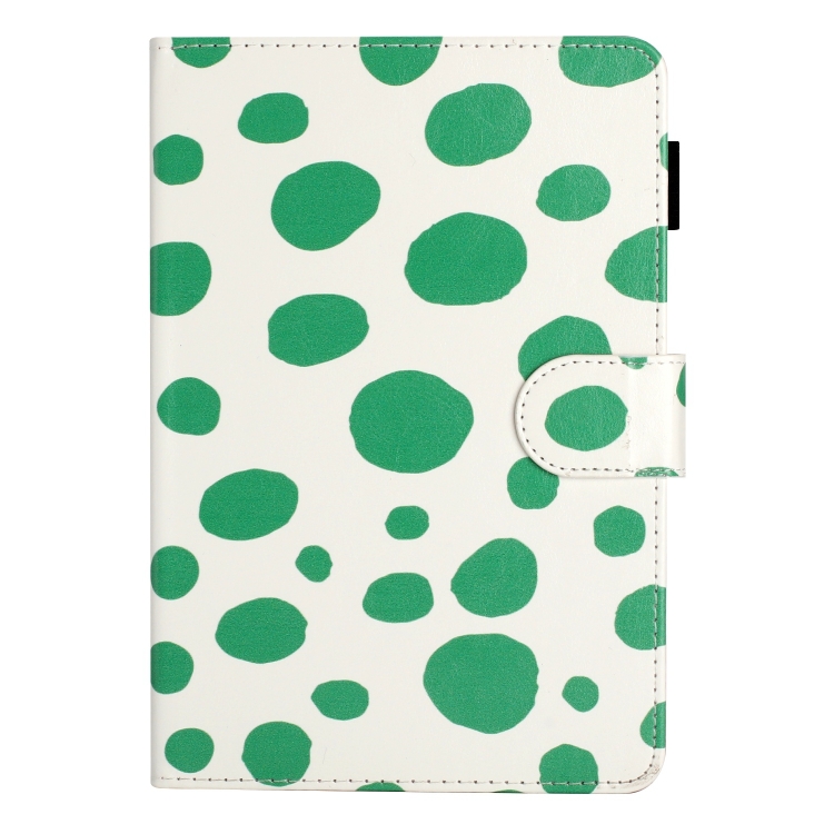 For iPad Pro 9.7 / 9.7 2018 / 2017 Dot Pattern Leather Smart Tablet Case(White Green Dot) For iPad Pro 9.7 / 9.7 2018 / 2017 Dot Pattern Leather Smart Tablet Case(White Green Dot)