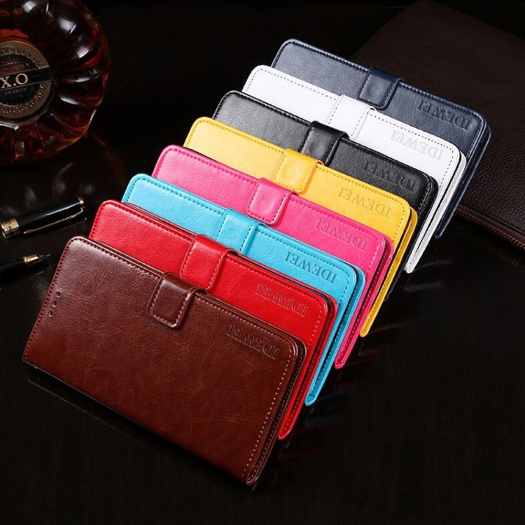 For Samsung Galaxy S24 Ultra 5G idewei Crazy Horse Texture Leather Phone Case(White) For Samsung Galaxy S24 Ultra 5G idewei Crazy Horse Texture Leather Phone Case(White)