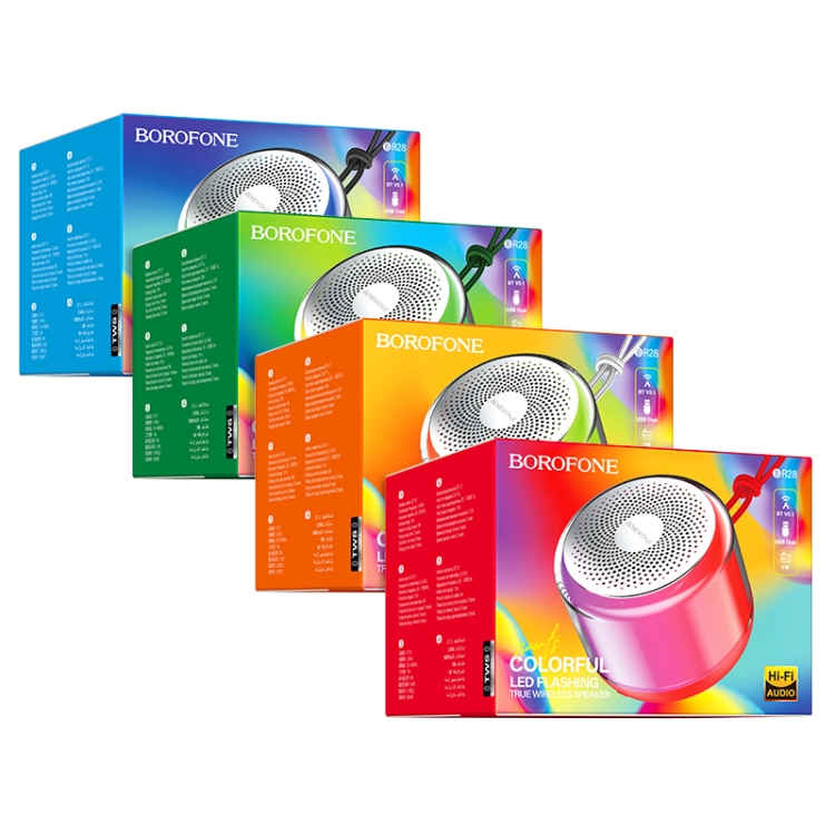 BOROFONE BR28 Joyful Sports Bluetooth 5.1 Speaker(Grey) BOROFONE BR28 Joyful Sports Bluetooth 5.1 Speaker(Grey)