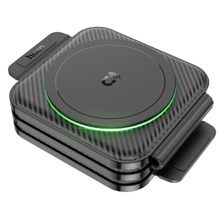 hoco CQ4 Unique Folding 3 in 1 Magnetic Wireless Fast Charger(Black) hoco CQ4 Unique Folding 3 in 1 Magnetic Wireless Fast Charger(Black)