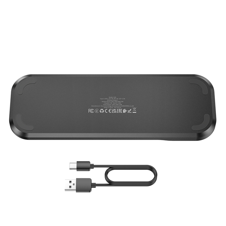 hoco CQ5 Step 3 in 1 Wireless Fast Charger for iWatch(White) hoco CQ5 Step 3 in 1 Wireless Fast Charger for iWatch(White)