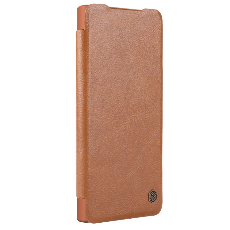 For Samsung Galaxy S24 Ultra 5G NILLKIN Qin Prop Series Flip Camera Cover Design Leather Phone Case(Brown) For Samsung Galaxy S24 Ultra 5G NILLKIN Qin Prop Series Flip Camera Cover Design Leather Phone Case(Brown)