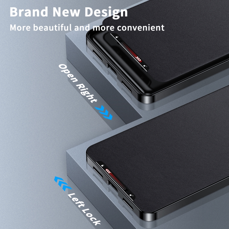 For Samsung Galaxy S24 Ultra 5G MagSafe Magnetic Plain Metal Phone Case(Black) For Samsung Galaxy S24 Ultra 5G MagSafe Magnetic Plain Metal Phone Case(Black)