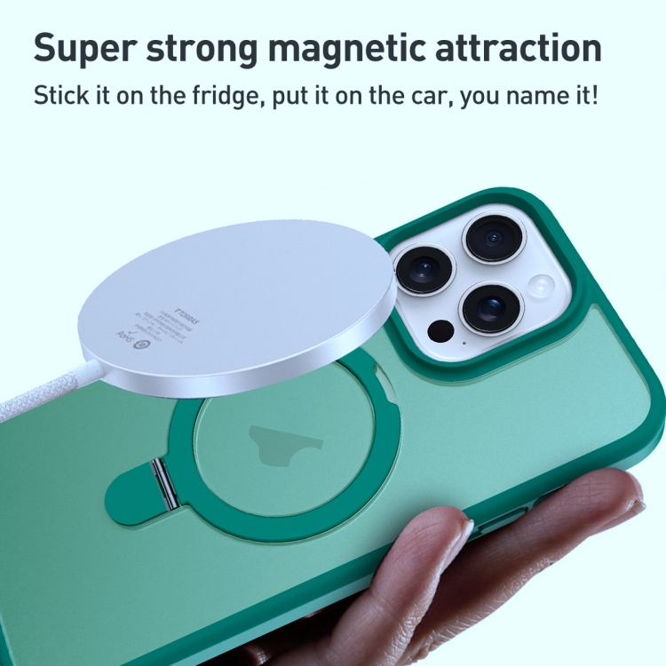 Pocket tarjetero MagSafe negro, Accesorios para celular
