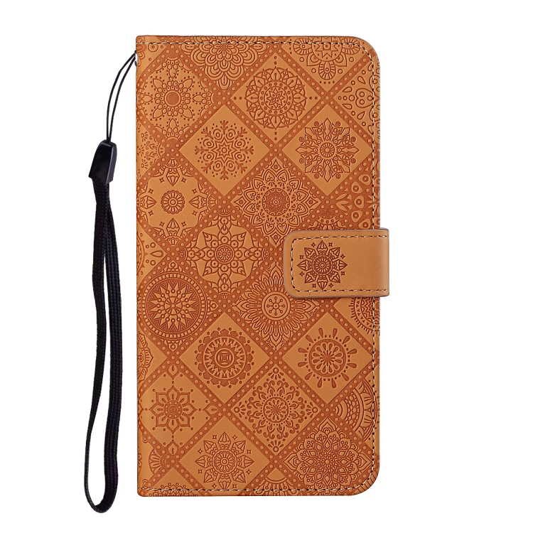 For Samsung Galaxy S24 Ultra 5G Ethnic Style Embossed Pattern Leather Phone Case(Brown) For Samsung Galaxy S24 Ultra 5G Ethnic Style Embossed Pattern Leather Phone Case(Brown)