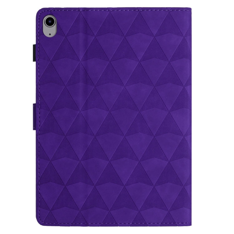 For iPad 10th Gen 10.9 2022 Diamond Texture Embossed Leather Smart Tablet Case(Purple) For iPad 10th Gen 10.9 2022 Diamond Texture Embossed Leather Smart Tablet Case(Purple)