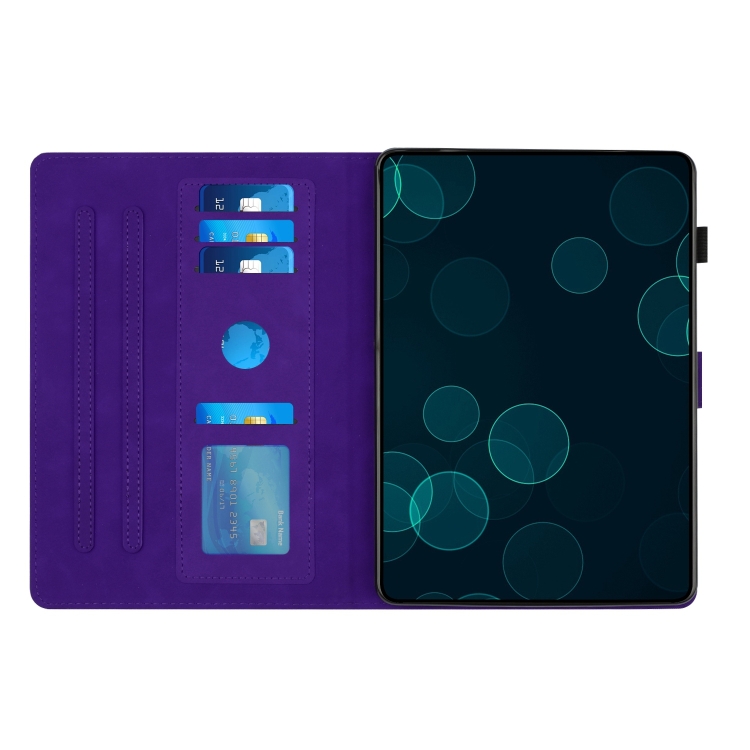 For iPad 10th Gen 10.9 2022 Diamond Texture Embossed Leather Smart Tablet Case(Purple) For iPad 10th Gen 10.9 2022 Diamond Texture Embossed Leather Smart Tablet Case(Purple)
