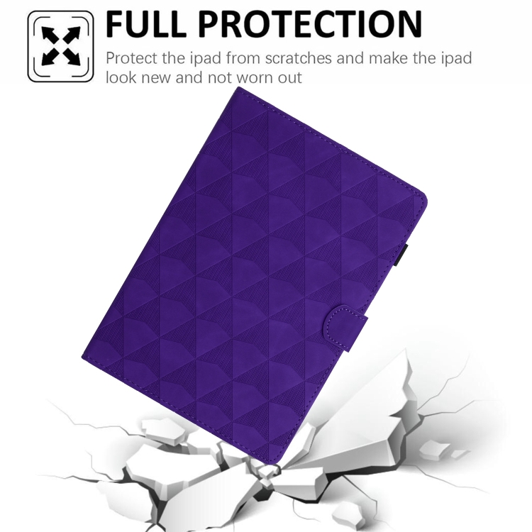 For iPad 10th Gen 10.9 2022 Diamond Texture Embossed Leather Smart Tablet Case(Purple) For iPad 10th Gen 10.9 2022 Diamond Texture Embossed Leather Smart Tablet Case(Purple)
