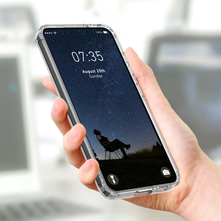For Samsung Galaxy S25 5G MagSafe Magnetic Acrylic TPU Phone Case(Transparent)