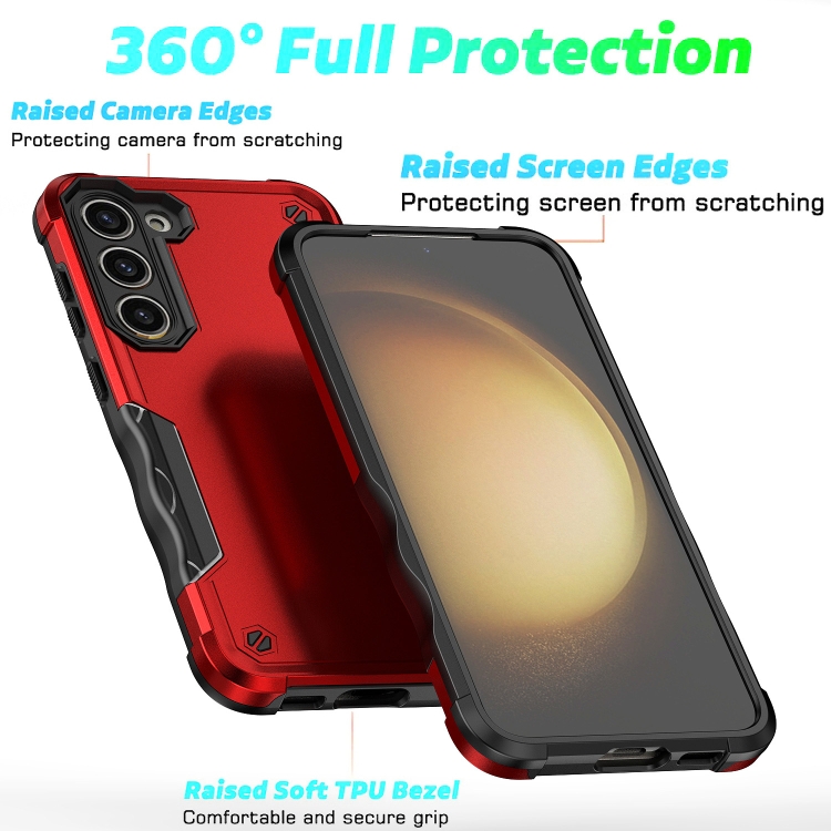 For Samsung Galaxy S24 5G Non-slip Shockproof Armor Phone Case(Black) For Samsung Galaxy S24 5G Non-slip Shockproof Armor Phone Case(Black)