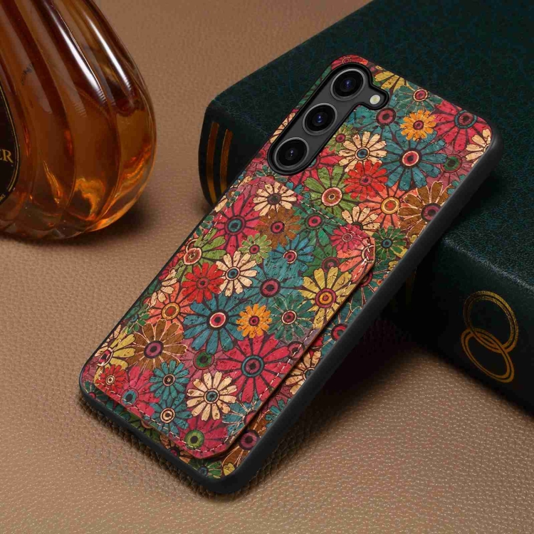 For Samsung Galaxy S24 5G Dual Card Slot Holder Phone Case(Spring Green) For Samsung Galaxy S24 5G Dual Card Slot Holder Phone Case(Spring Green)