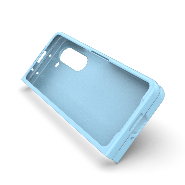 For Samsung Galaxy Z Fold5 5G Magic Shield Fold PC Shockproof Phone Case(Light Blue)