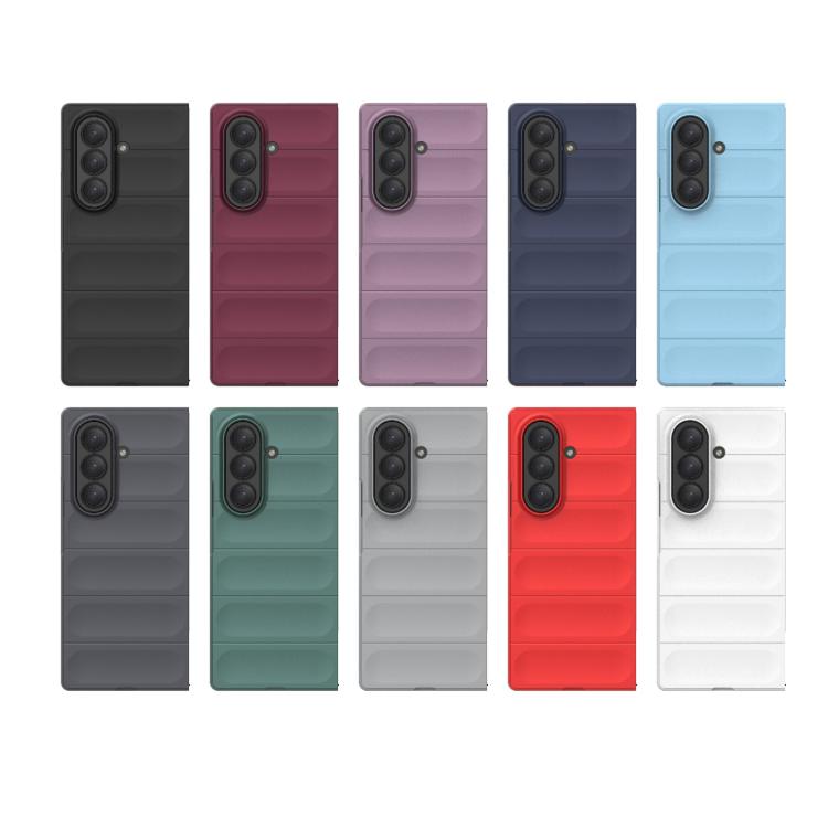 For Samsung Galaxy Z Fold7 5G Magic Shield Fold PC Shockproof Phone Case(Black)