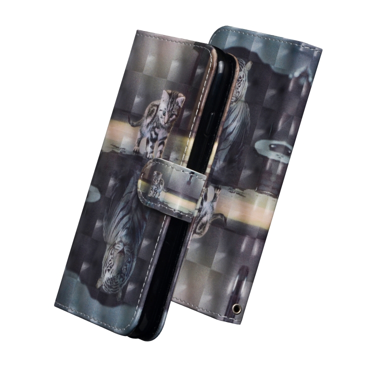 For iPhone 11 Pro 3D Painting Pattern Horizontal Flip TPU + PU Leather Case with Holder & Card Slots & Wallet & Lanyard(Cat Tiger) For iPhone 11 Pro 3D Painting Pattern Horizontal Flip TPU + PU Leather Case with Holder & Card Slots & Wallet & Lanyard(Cat Tiger)