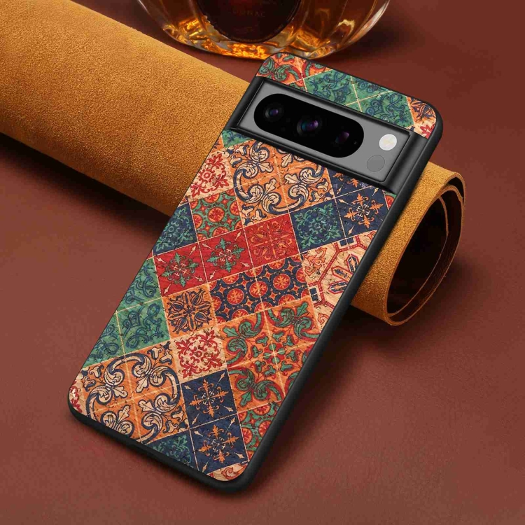 For Google Pixel 8a Four Seasons Flower Language Series TPU Phone