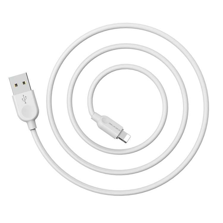 Borofone BX14 2A Max Output USB to 8 Pin Link Jet Charging Data Cable, Cable Length:1m(White) Borofone BX14 2A Max Output USB to 8 Pin Link Jet Charging Data Cable, Cable Length:1m(White)