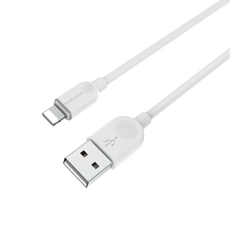 Borofone BX14 2A Max Output USB to 8 Pin Link Jet Charging Data Cable, Cable Length:1m(White) Borofone BX14 2A Max Output USB to 8 Pin Link Jet Charging Data Cable, Cable Length:1m(White)