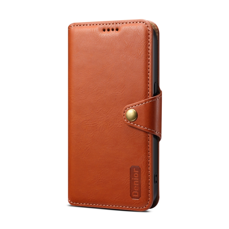 For iPhone SE 2022/SE 2020/6/7/8 Denior Cowhide Texture Wallet Style Leather Phone Case(Brown) For iPhone SE 2022/SE 2020/6/7/8 Denior Cowhide Texture Wallet Style Leather Phone Case(Brown)