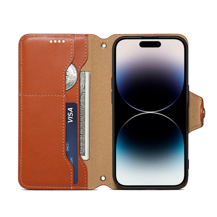 For iPhone SE 2022/SE 2020/6/7/8 Denior Cowhide Texture Wallet Style Leather Phone Case(Brown) For iPhone SE 2022/SE 2020/6/7/8 Denior Cowhide Texture Wallet Style Leather Phone Case(Brown)