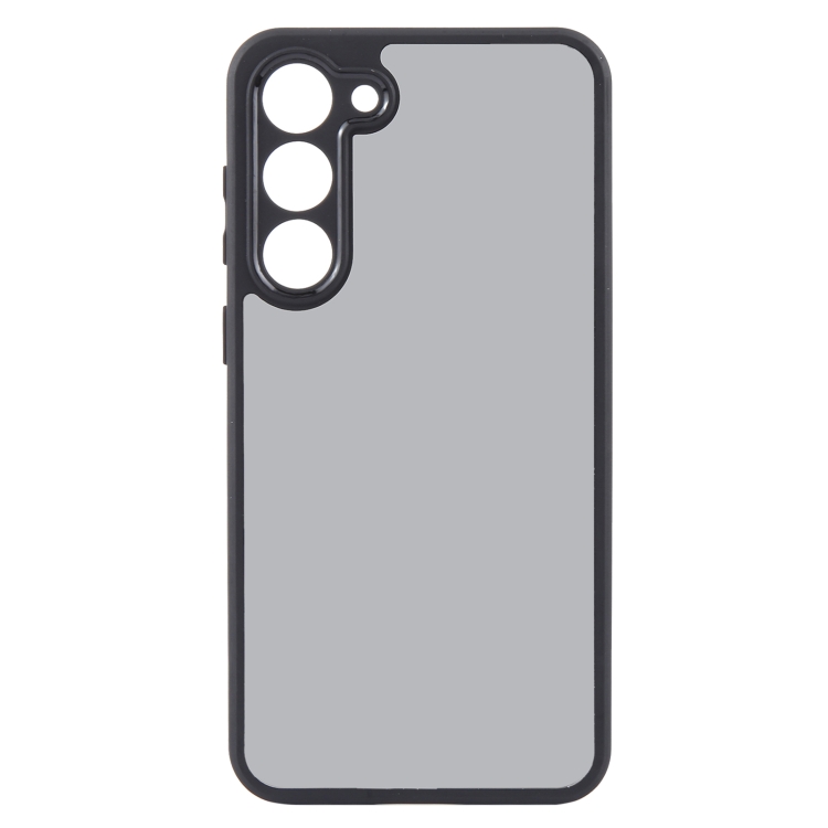 For Samsung Galaxy S23+ 5G Fine Pore Matte Black TPU + PC Phone Case