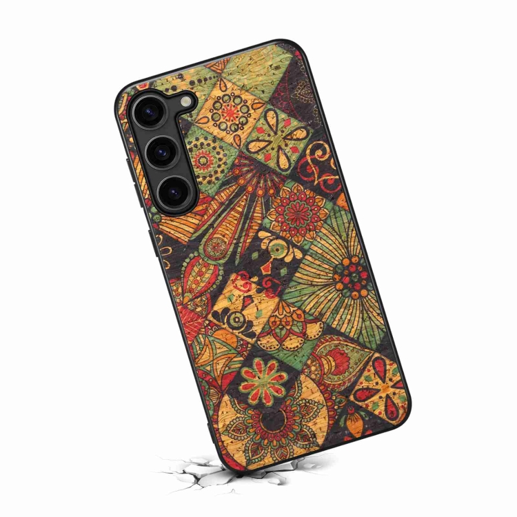 For Samsung Galaxy S24 Ultra 5G Four Seasons Flower Language Series TPU Phone Case(Autumn Yellow) For Samsung Galaxy S24 Ultra 5G Four Seasons Flower Language Series TPU Phone Case(Autumn Yellow)