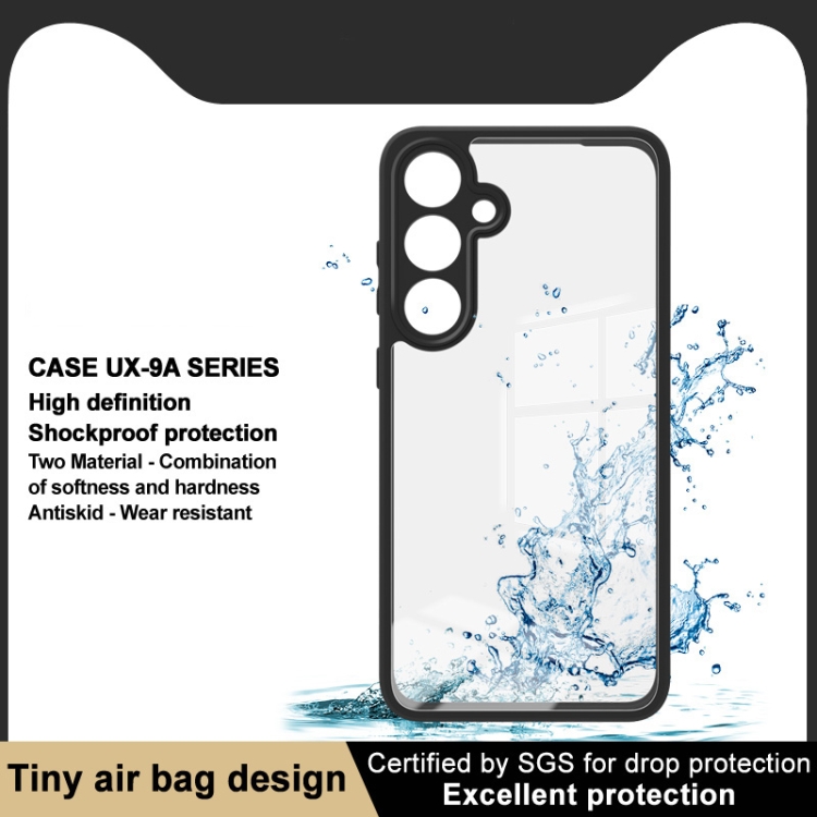 For Samsung Galaxy S24+ 5G imak UX-9A Series Four-corner Airbag Shockproof Phone Case For Samsung Galaxy S24+ 5G imak UX-9A Series Four-corner Airbag Shockproof Phone Case