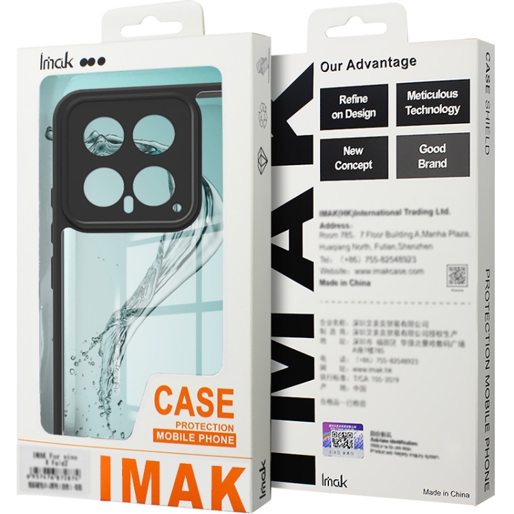 For Samsung Galaxy S24+ 5G imak UX-9A Series Four-corner Airbag Shockproof Phone Case For Samsung Galaxy S24+ 5G imak UX-9A Series Four-corner Airbag Shockproof Phone Case