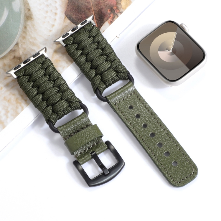 Army Green Apple Watch Canvas Iwatch Bands Olive Green Apple Watch