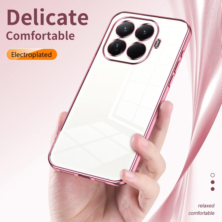 IVoler Clear Magnetic Cover For Xiaomi 15, Compatible With MagSafe, [Anti- Yellowing] [Shockproof Military Grade] Transparent Slim Anti-Scratch Hard PC Case