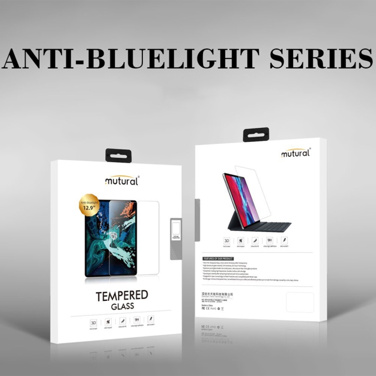 For iPad Pro 10.5 2019/2017 & Air (2019) Mutural 9H Anti Blue-ray Tempered Glass Film For iPad Pro 10.5 2019/2017 & Air (2019) Mutural 9H Anti Blue-ray Tempered Glass Film