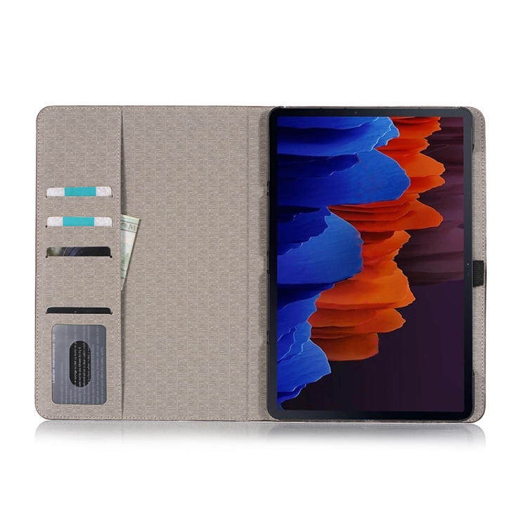 For Samsung Galaxy Tab S9 Crocodile Texture Leather Tablet Case(Brown) For Samsung Galaxy Tab S9 Crocodile Texture Leather Tablet Case(Brown)