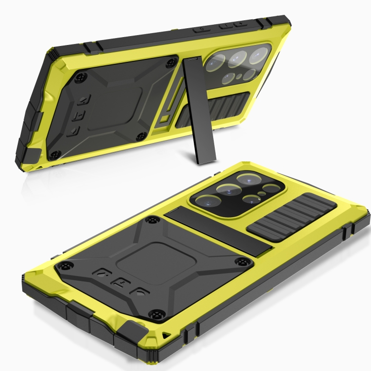 For Samsung Galaxy S24 Ultra 5G R-JUST Life Waterproof Dustproof Shockproof Phone Case(Yellow) For Samsung Galaxy S24 Ultra 5G R-JUST Life Waterproof Dustproof Shockproof Phone Case(Yellow)